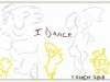 I dance