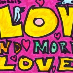 love and more love - doodle no.1666 by doodleslice david cohen