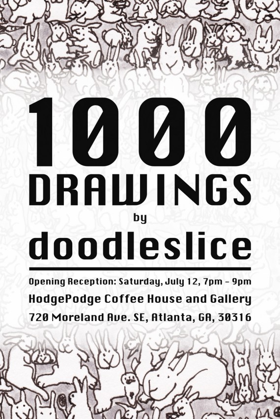 1000 Drawings at HodgePodge